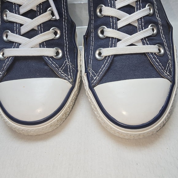 Converse All Star Blue and White Sneakers Mens 7, Womens 9 - Picture 4 of 12